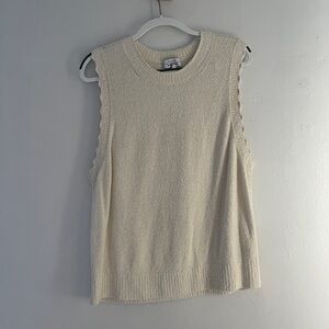 & Other Stories Scalloped Sweater Vest